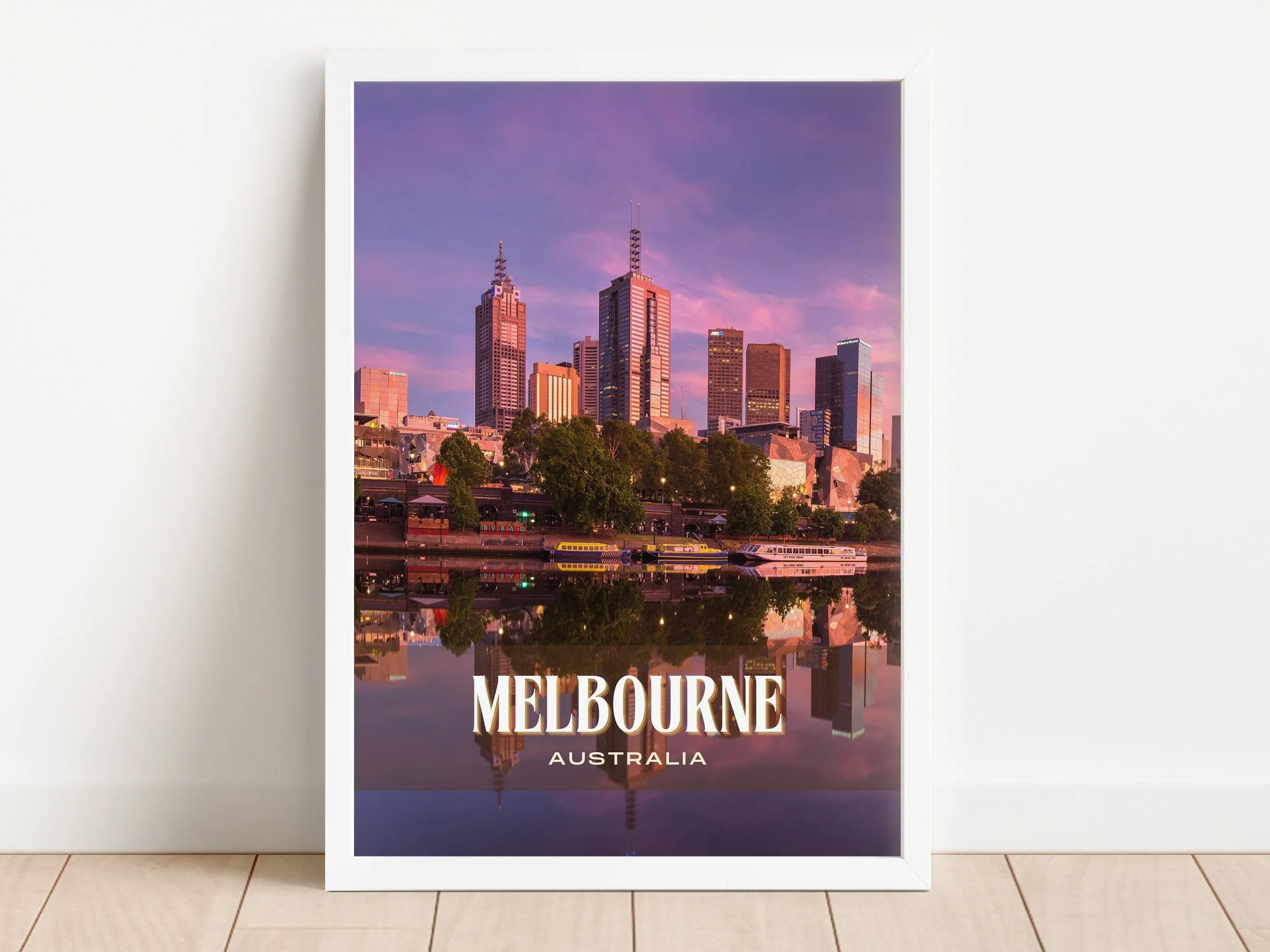 Melbourne Retro Wall Art, Australia