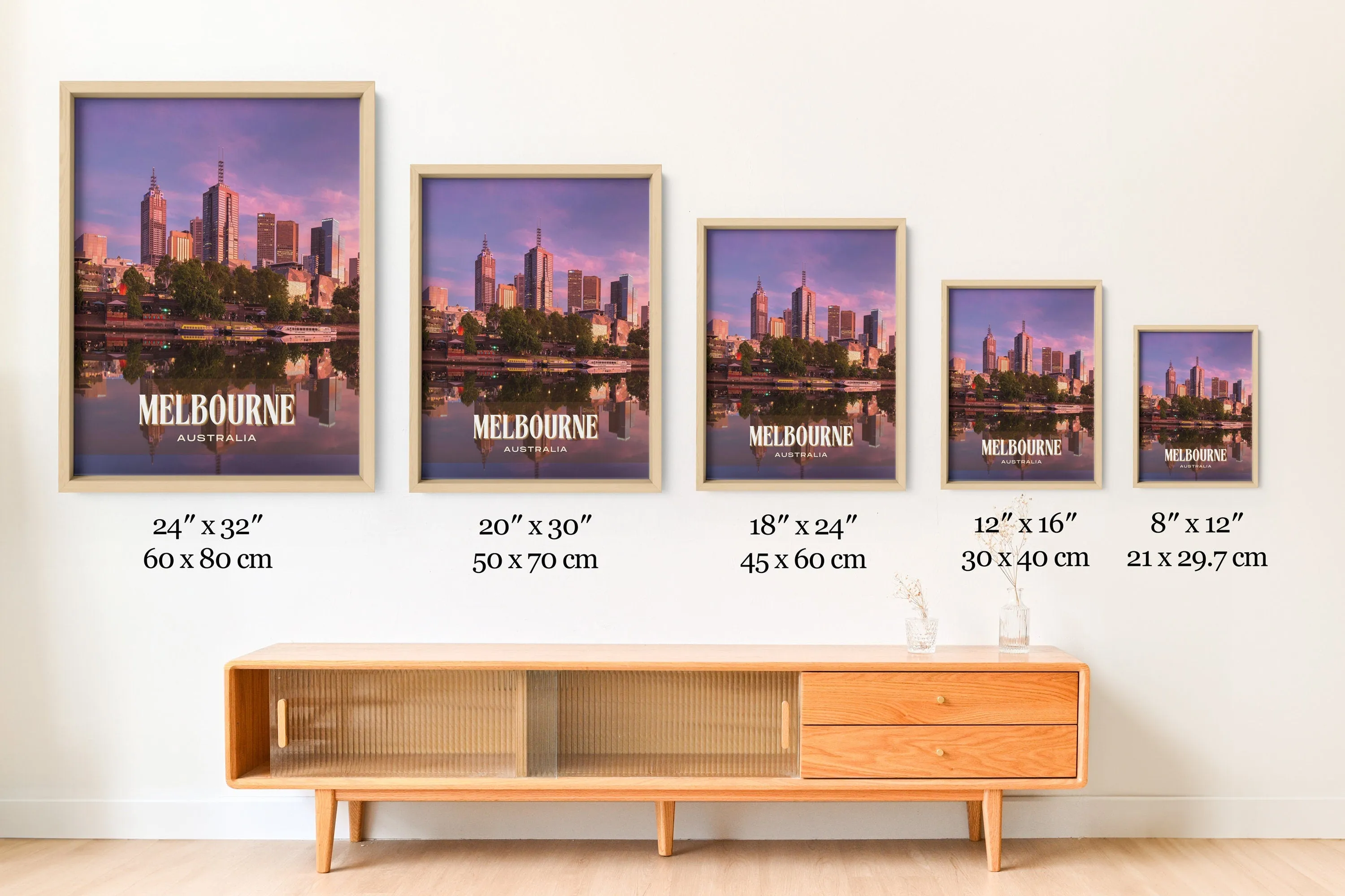 Melbourne Retro Wall Art, Australia