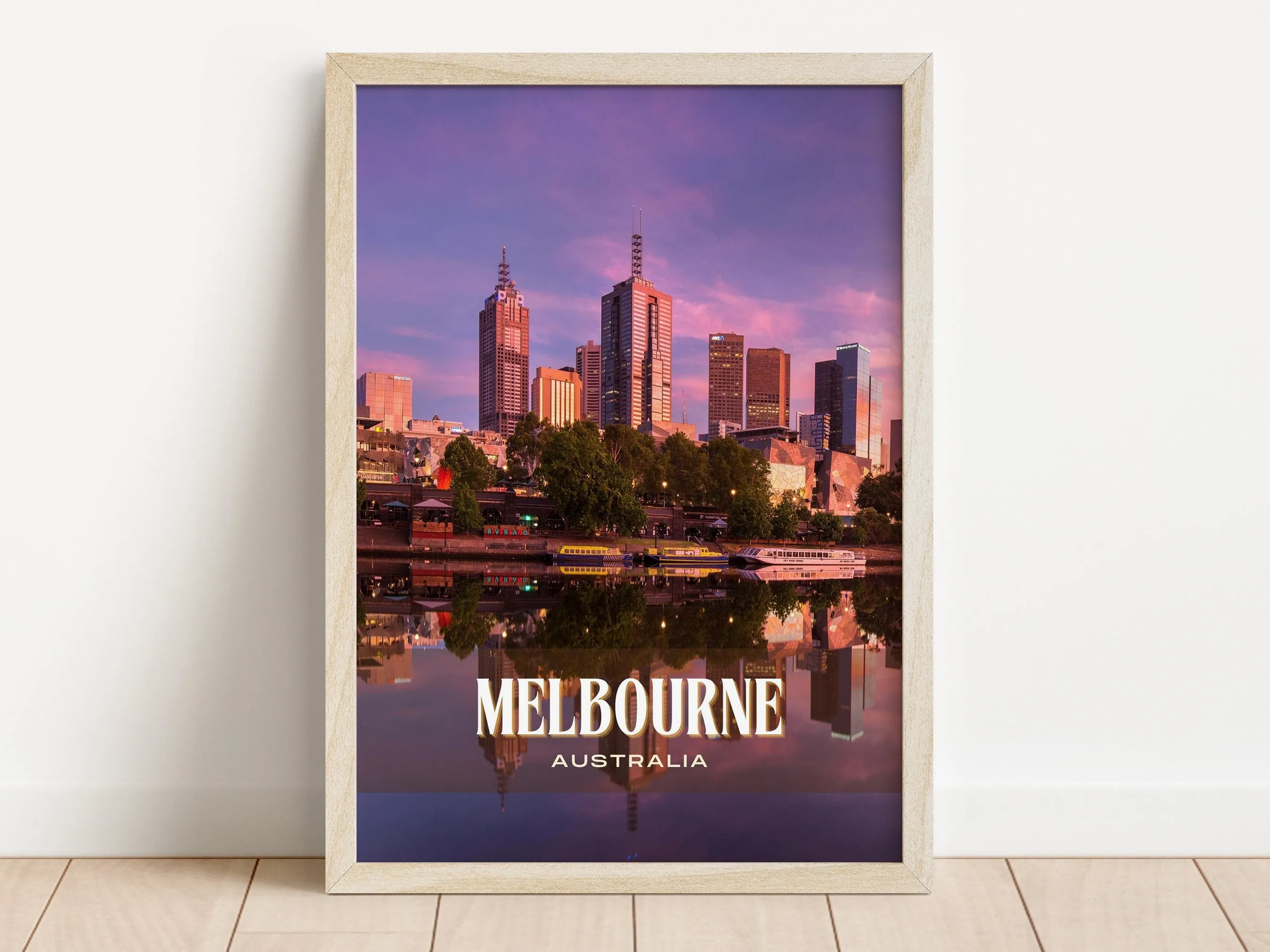 Melbourne Retro Wall Art, Australia