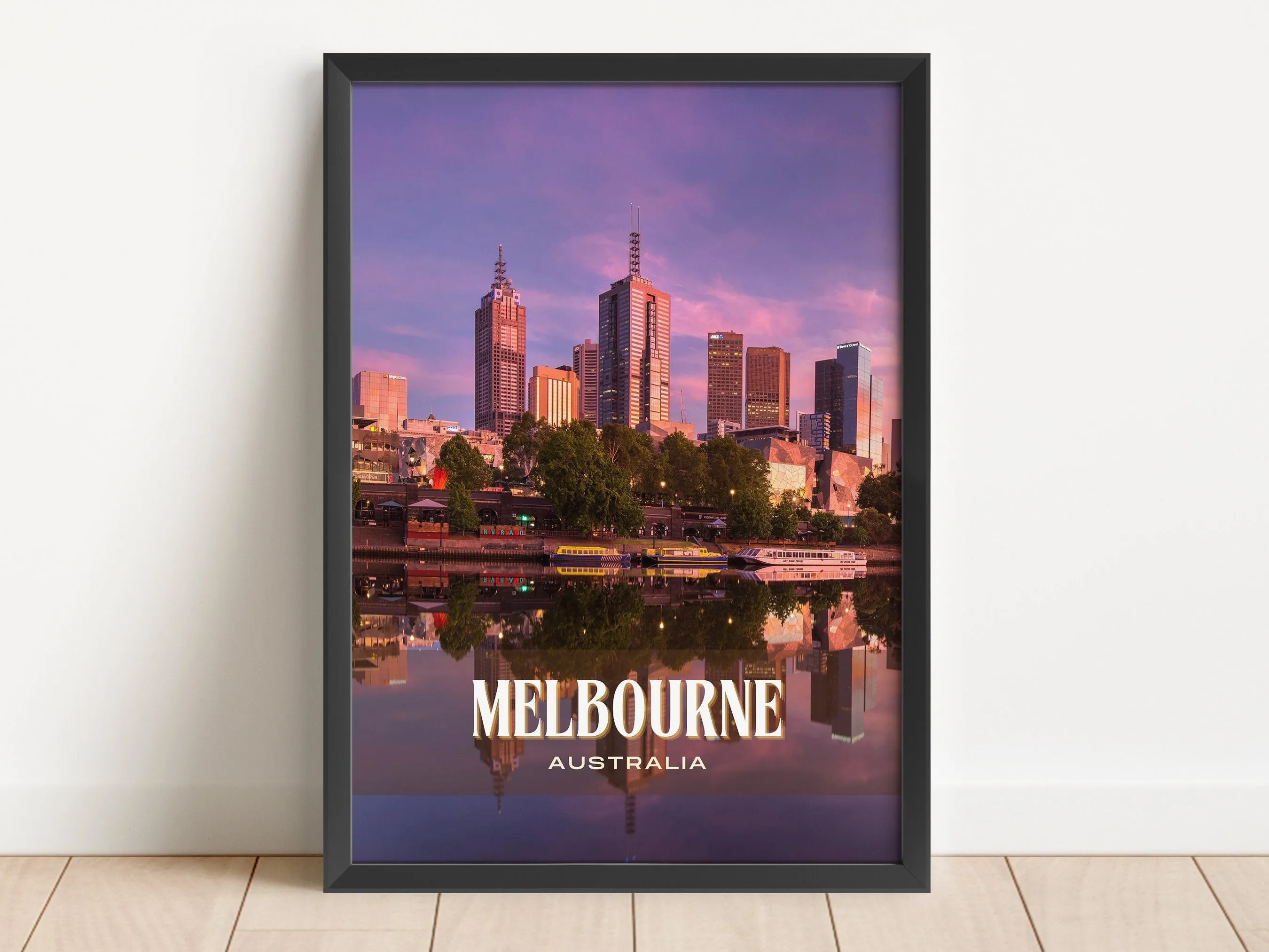 Melbourne Retro Wall Art, Australia