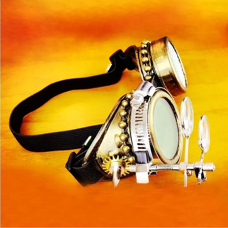 Menace Round Punk Goggles