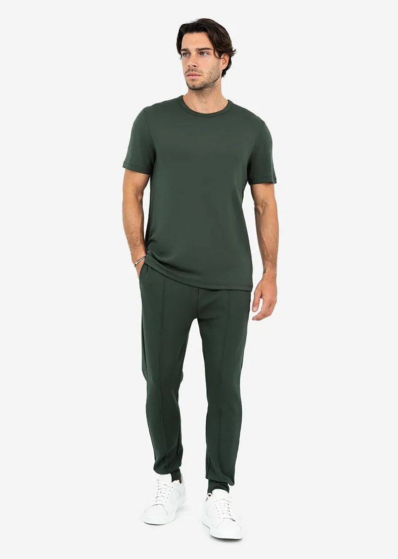 Mens All Around Lounge Tee Deep Green