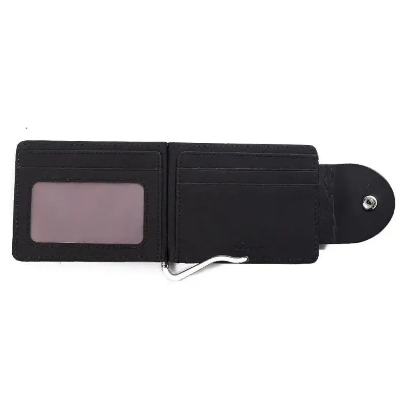 Men's Fashion Wallet with 15 Card Slots & Photo Holder