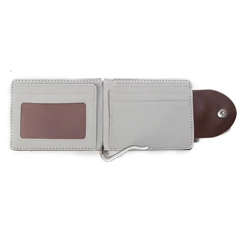 Men's Fashion Wallet with 15 Card Slots & Photo Holder