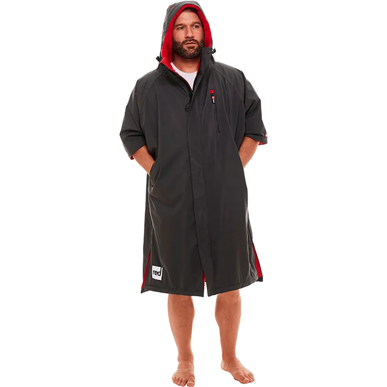 Men's Short Sleeve Pro Change Robe EVO - Grey