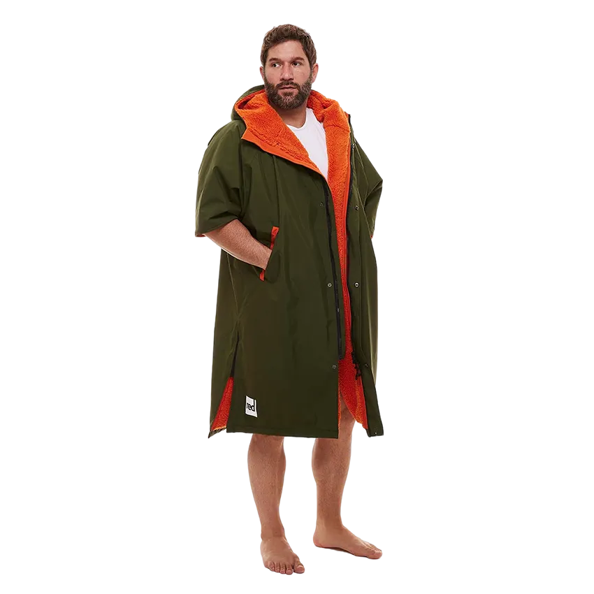 Men's Short Sleeve Pro Change Robe EVO - Parker Green