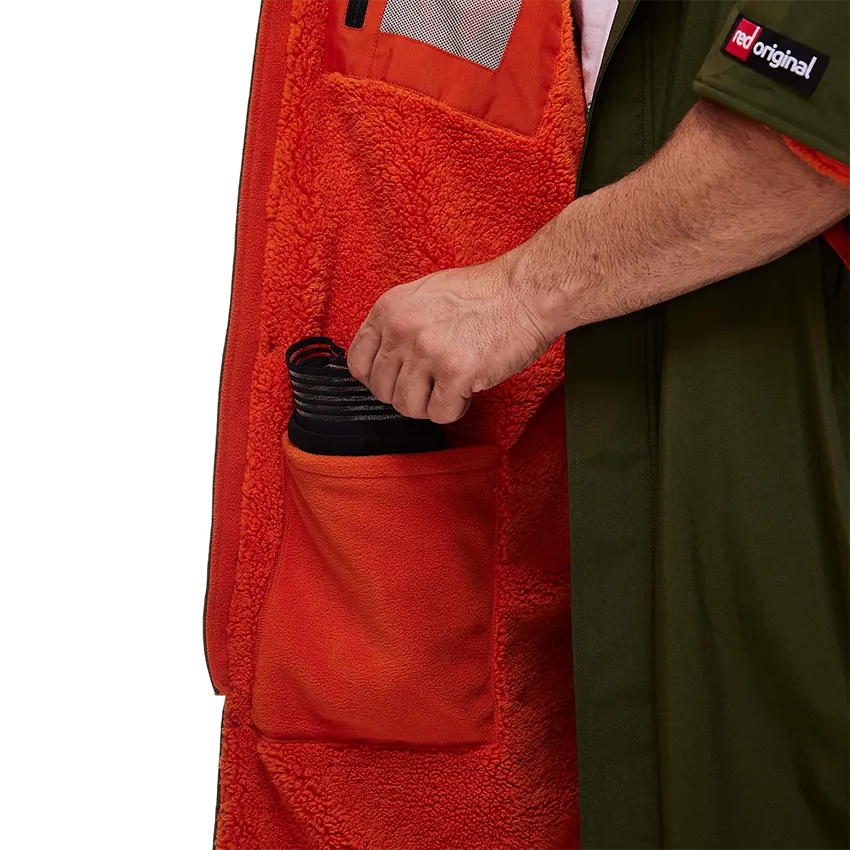 Men's Short Sleeve Pro Change Robe EVO - Parker Green