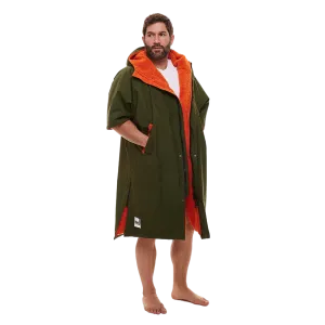 Men's Short Sleeve Pro Change Robe EVO - Parker Green