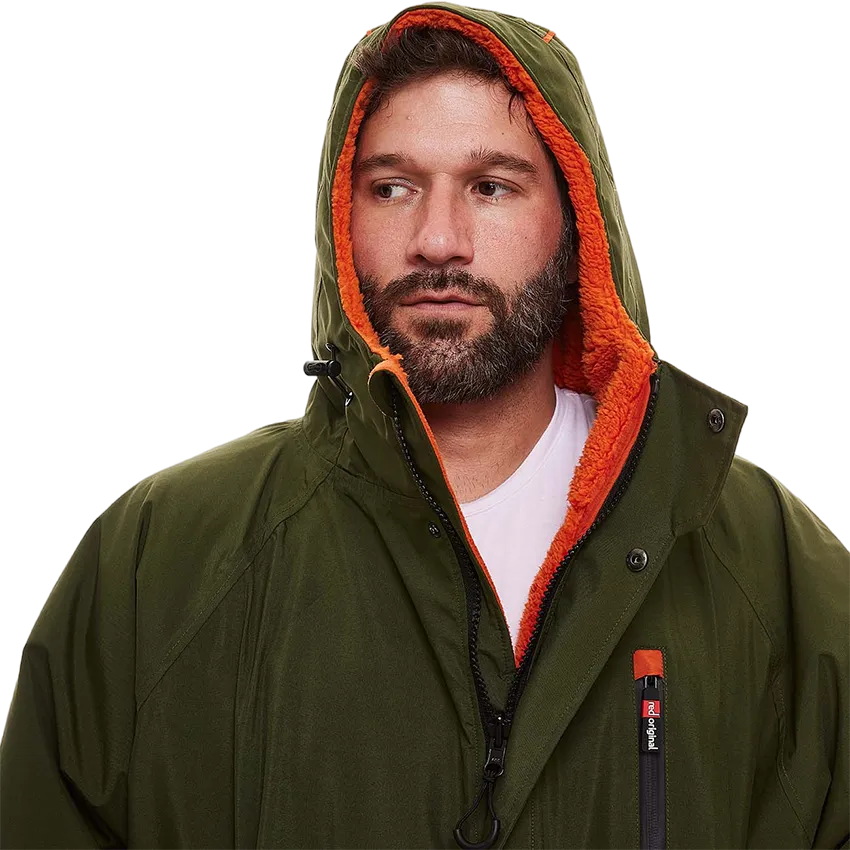 Men's Short Sleeve Pro Change Robe EVO - Parker Green