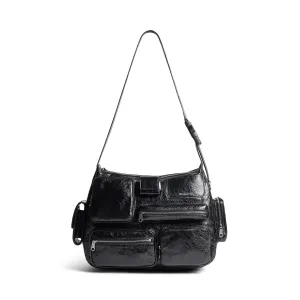 Men's Superbusy Messenger Bag In Black