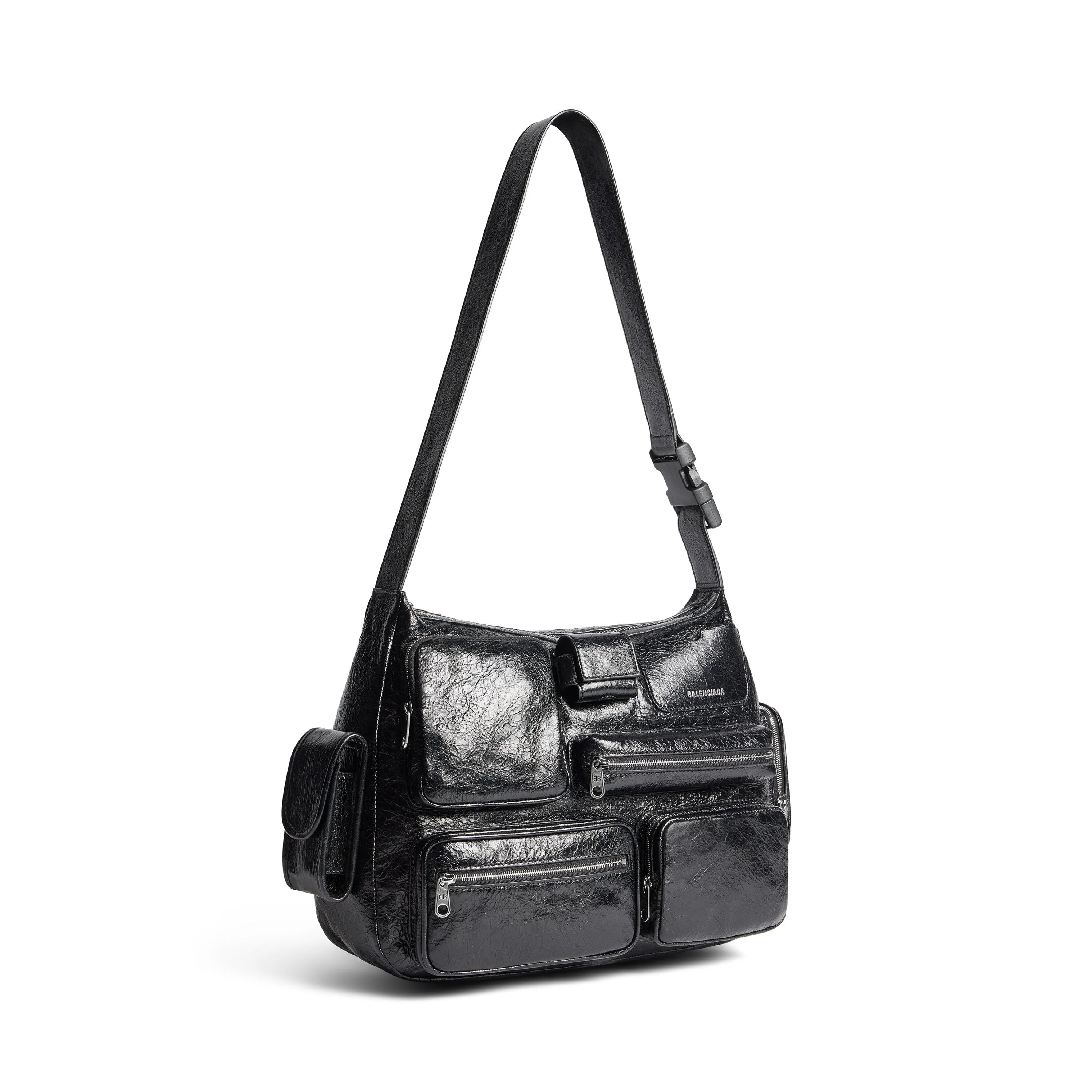 Men's Superbusy Messenger Bag In Black