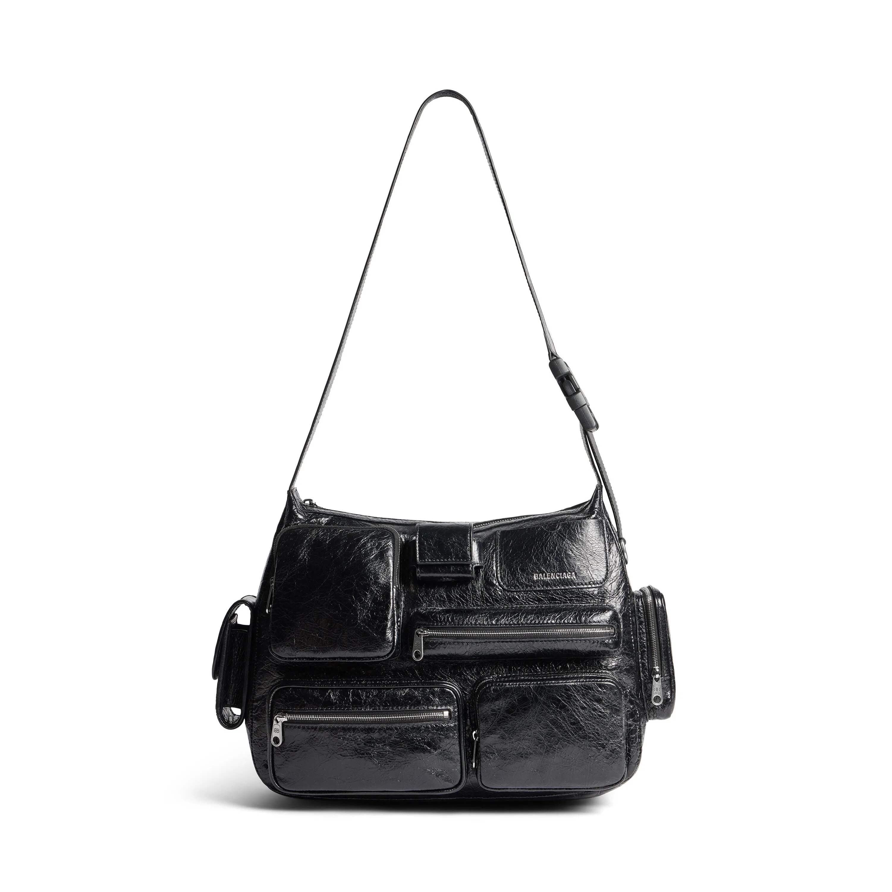 Men's Superbusy Messenger Bag In Black