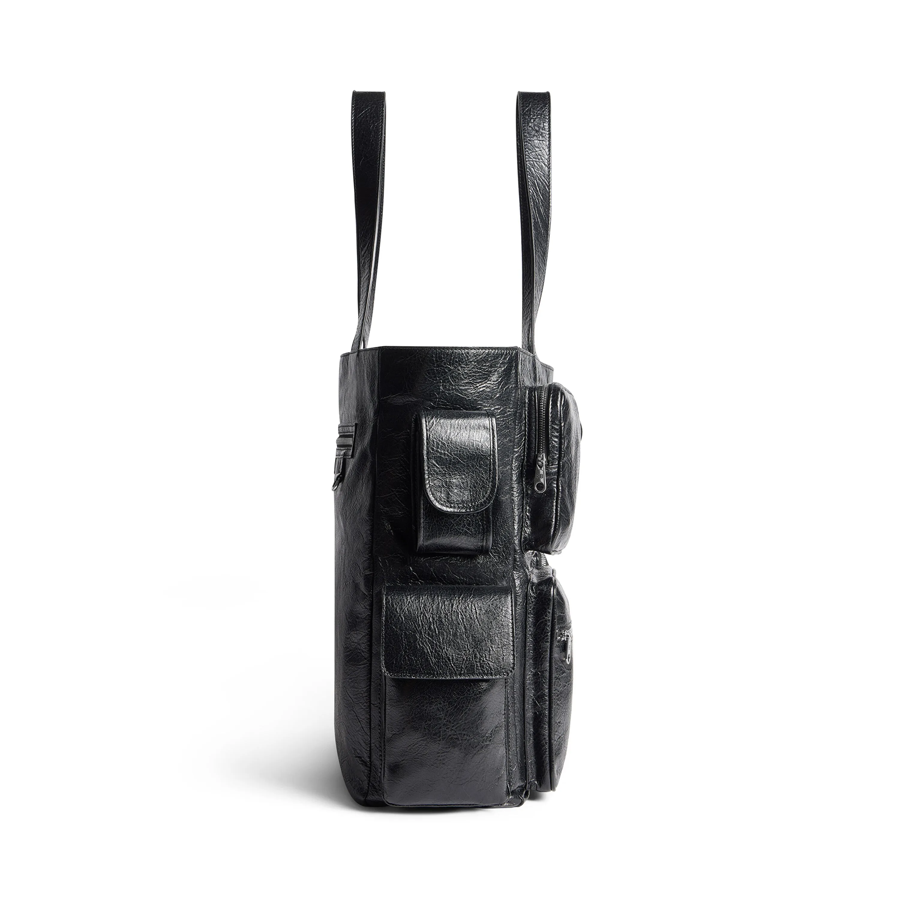 Men's Superbusy Tote Bag In Black
