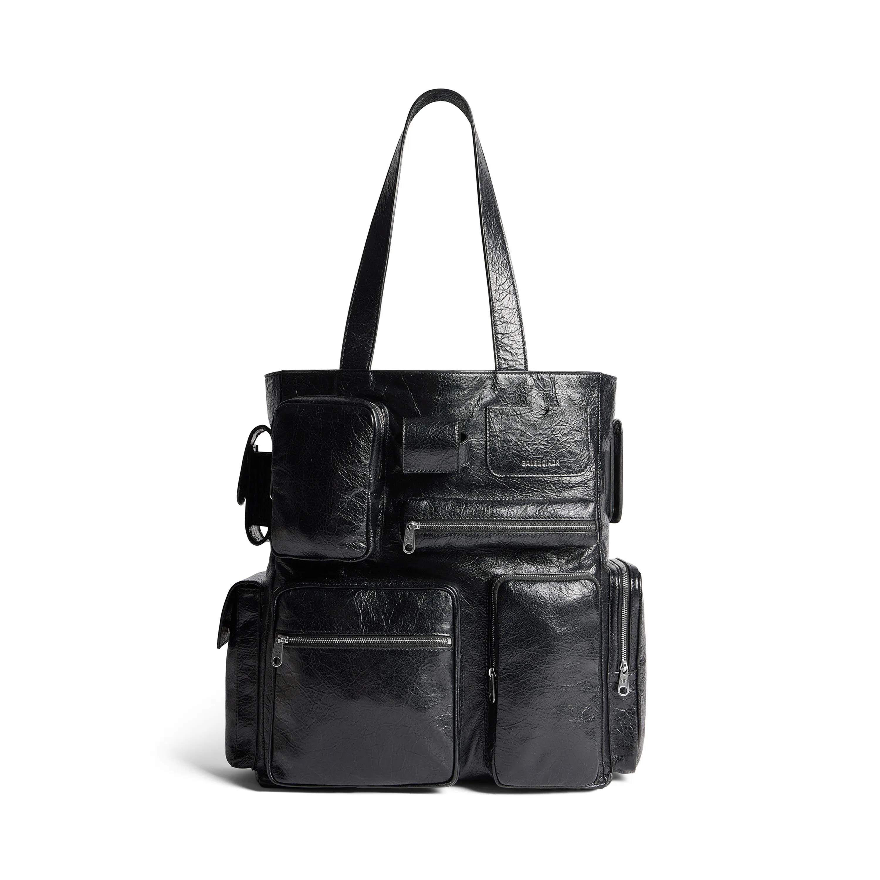 Men's Superbusy Tote Bag In Black