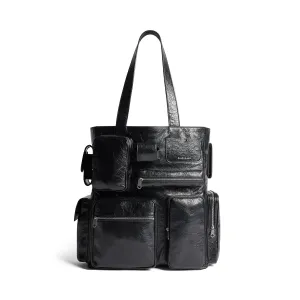 Men's Superbusy Tote Bag In Black