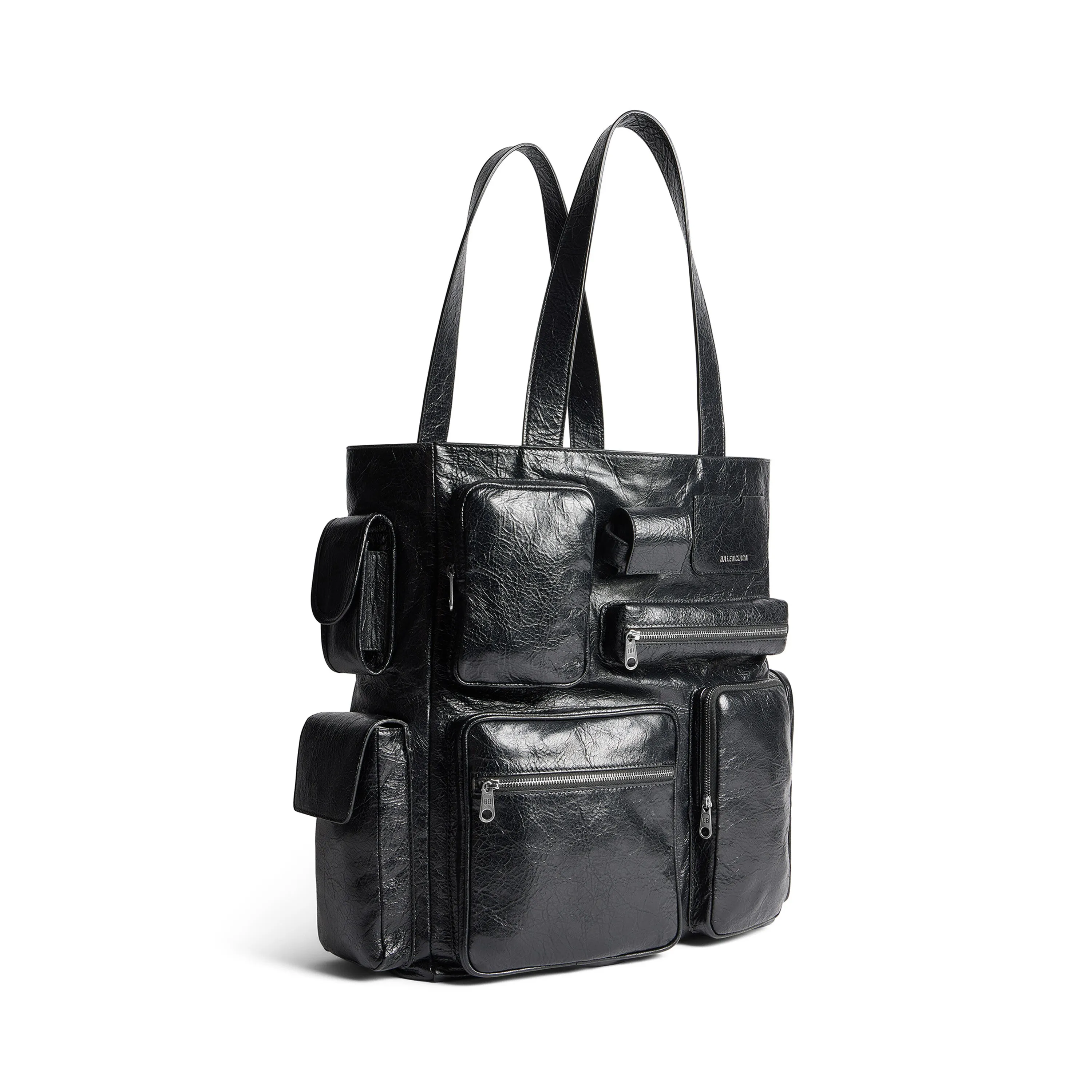 Men's Superbusy Tote Bag In Black