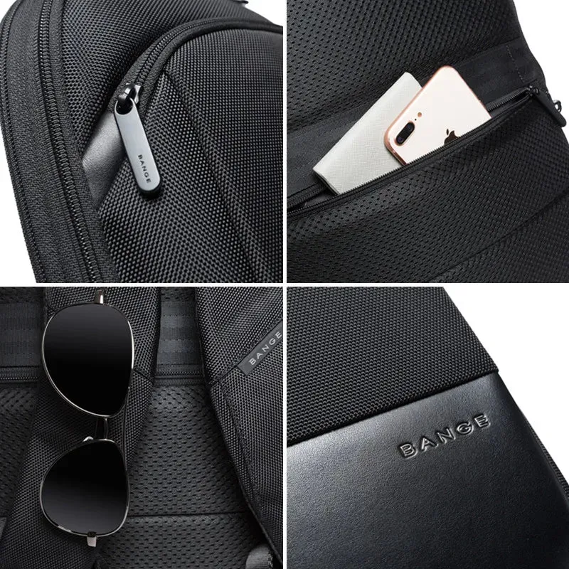 Men's Waterproof 15.6" Laptop Backpack Travel Shoulder Bag