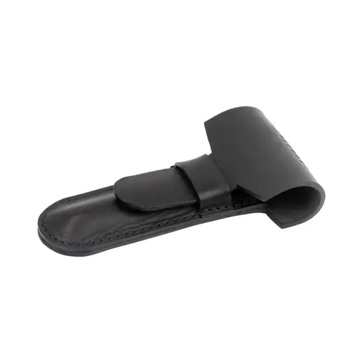Merkur Leather Case – Premium Cowhide, Black