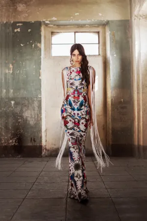 Mexica Bridal Beards Dress