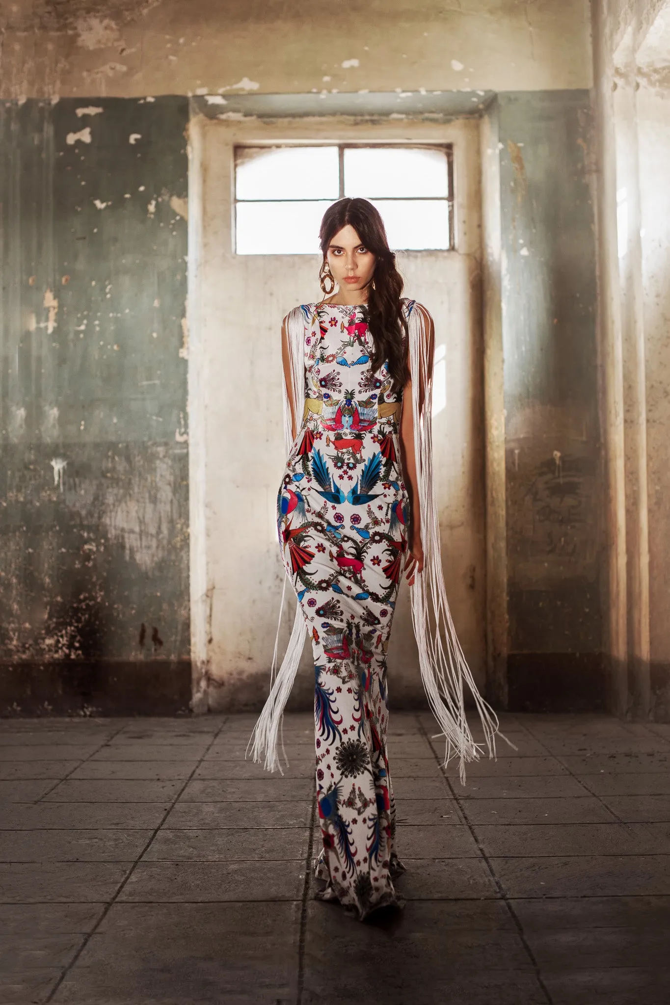 Mexica Bridal Beards Dress