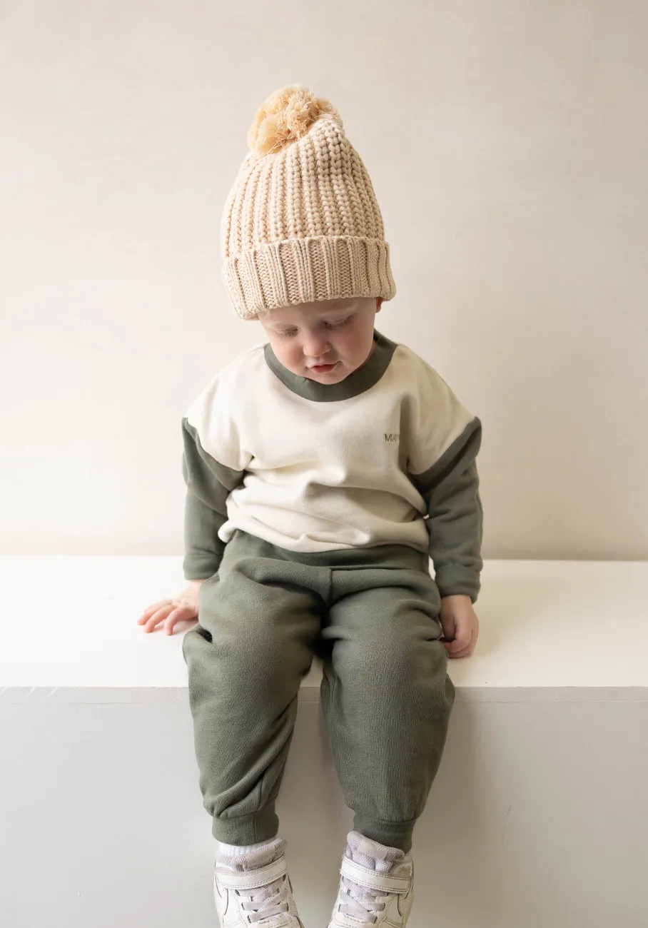 Miann & Co Baby - Long Sleeve Fleece Jumper - Miann & Co