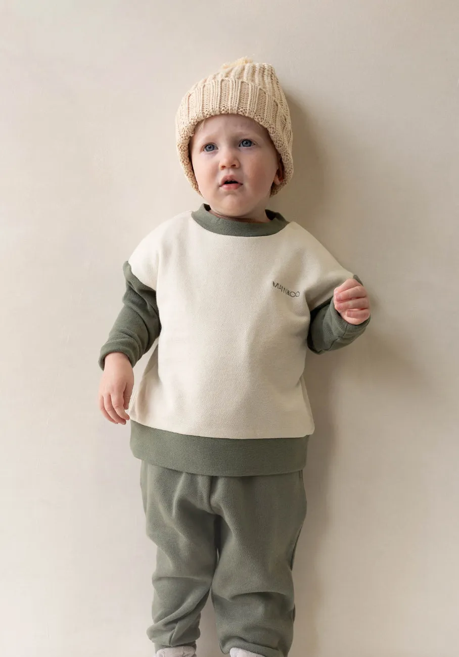 Miann & Co Baby - Long Sleeve Fleece Jumper - Miann & Co
