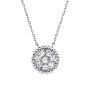 MILLIGRAIN CIRCLE NECKLACE