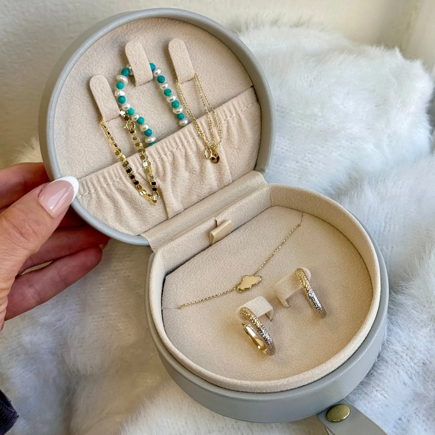 Minaudière Jewelry Travel Case
