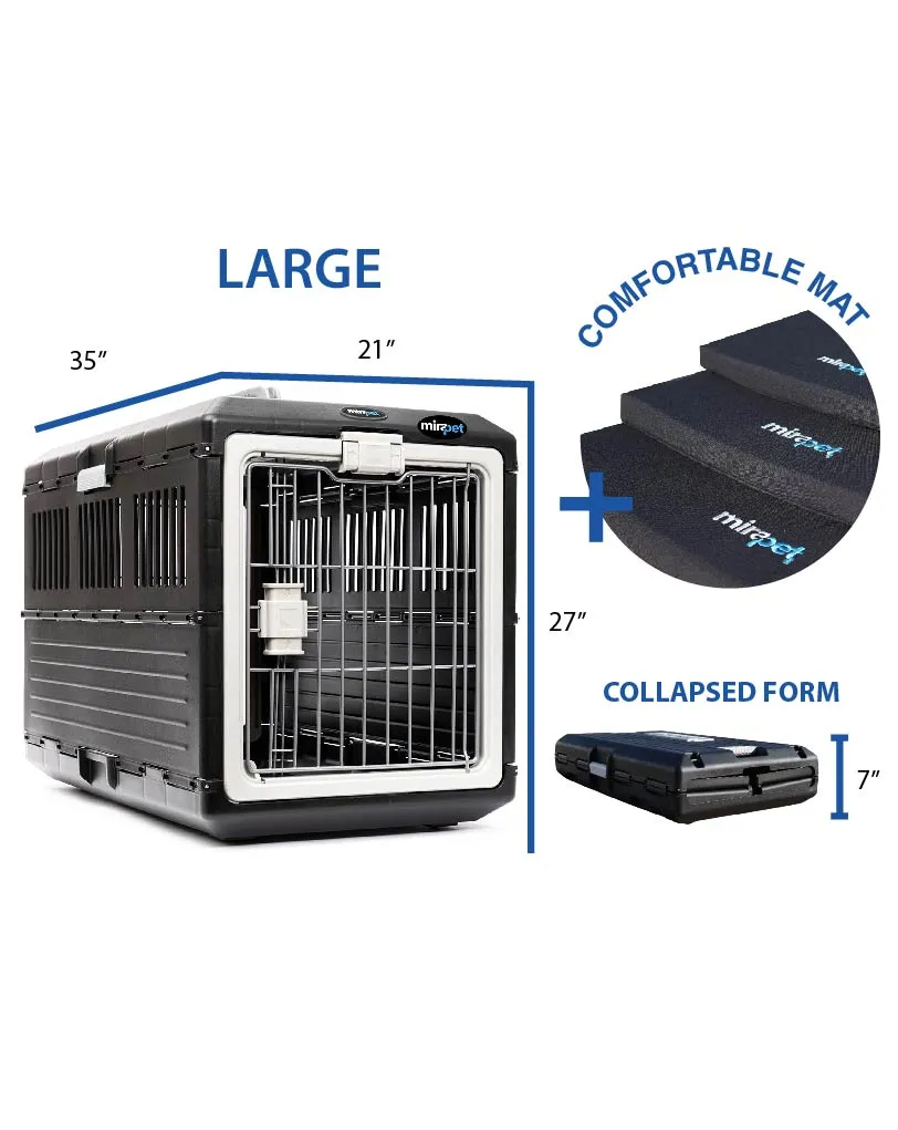 Mirapet - Foldable Crate W/ Mat