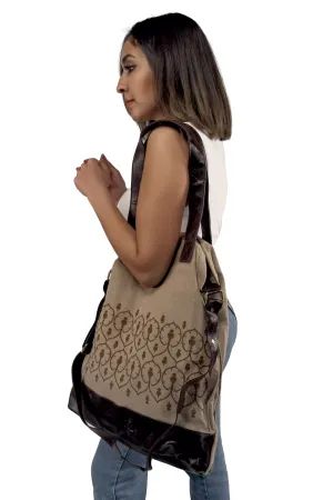 Mocha Grace Leila Tote Bag