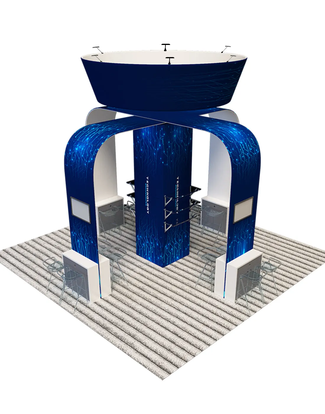 Modular Booth Kits 6m - Model 03