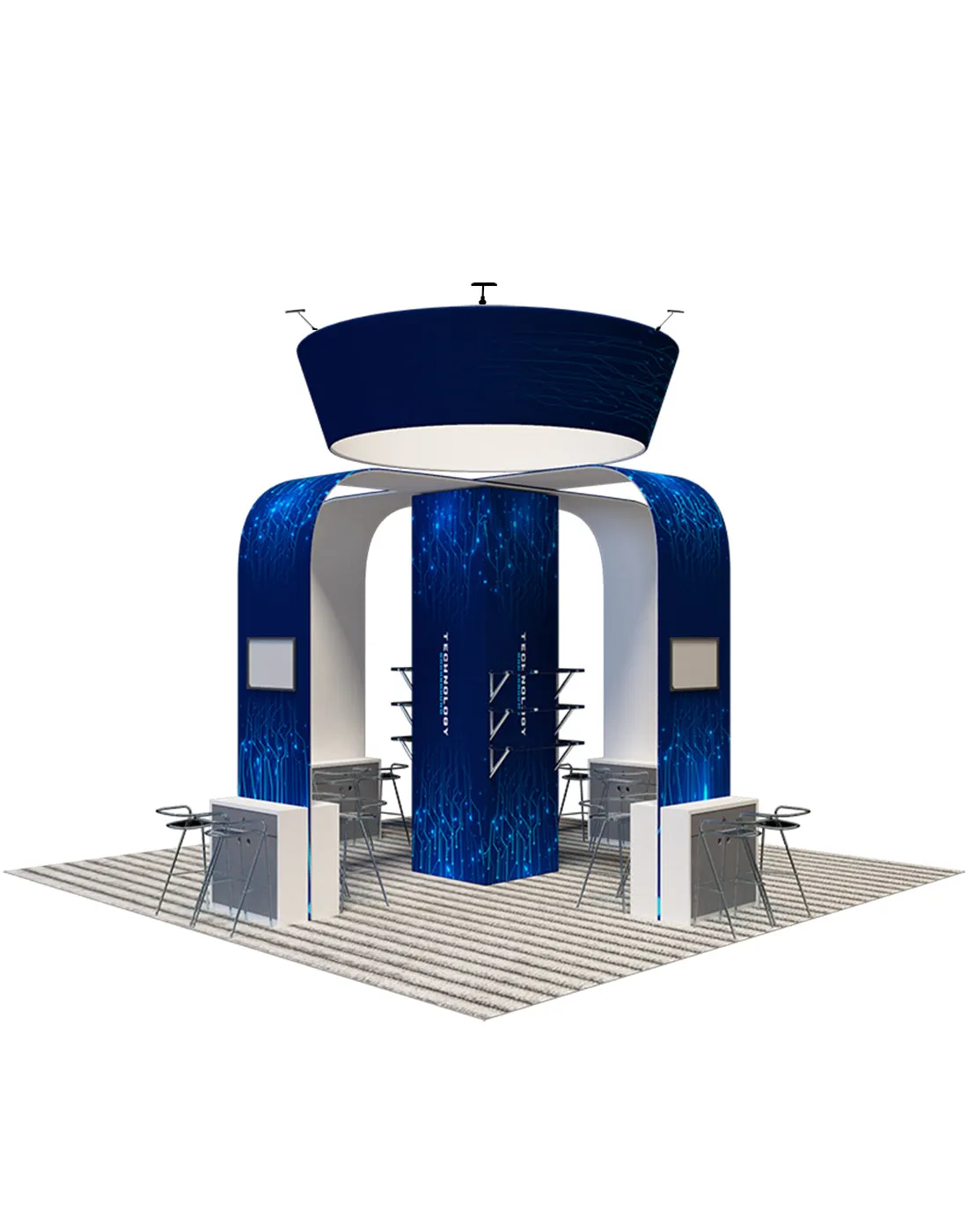 Modular Booth Kits 6m - Model 03