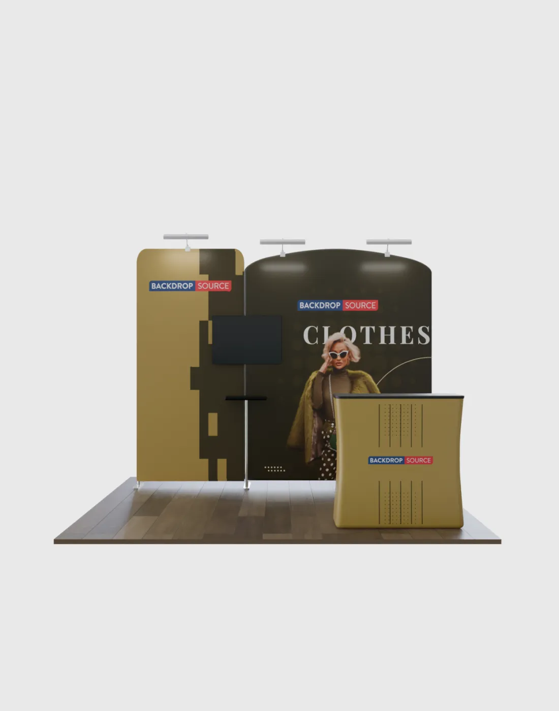 Modular Exhibition Kit for 3m Wide Booths