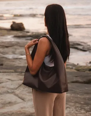 Monaco Shoulder Bag - Chocolate