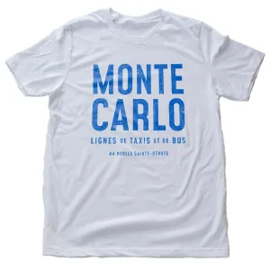 MONTE CARLO Bus and Taxi — A Sarcastic Retro Unisex T-Shirt