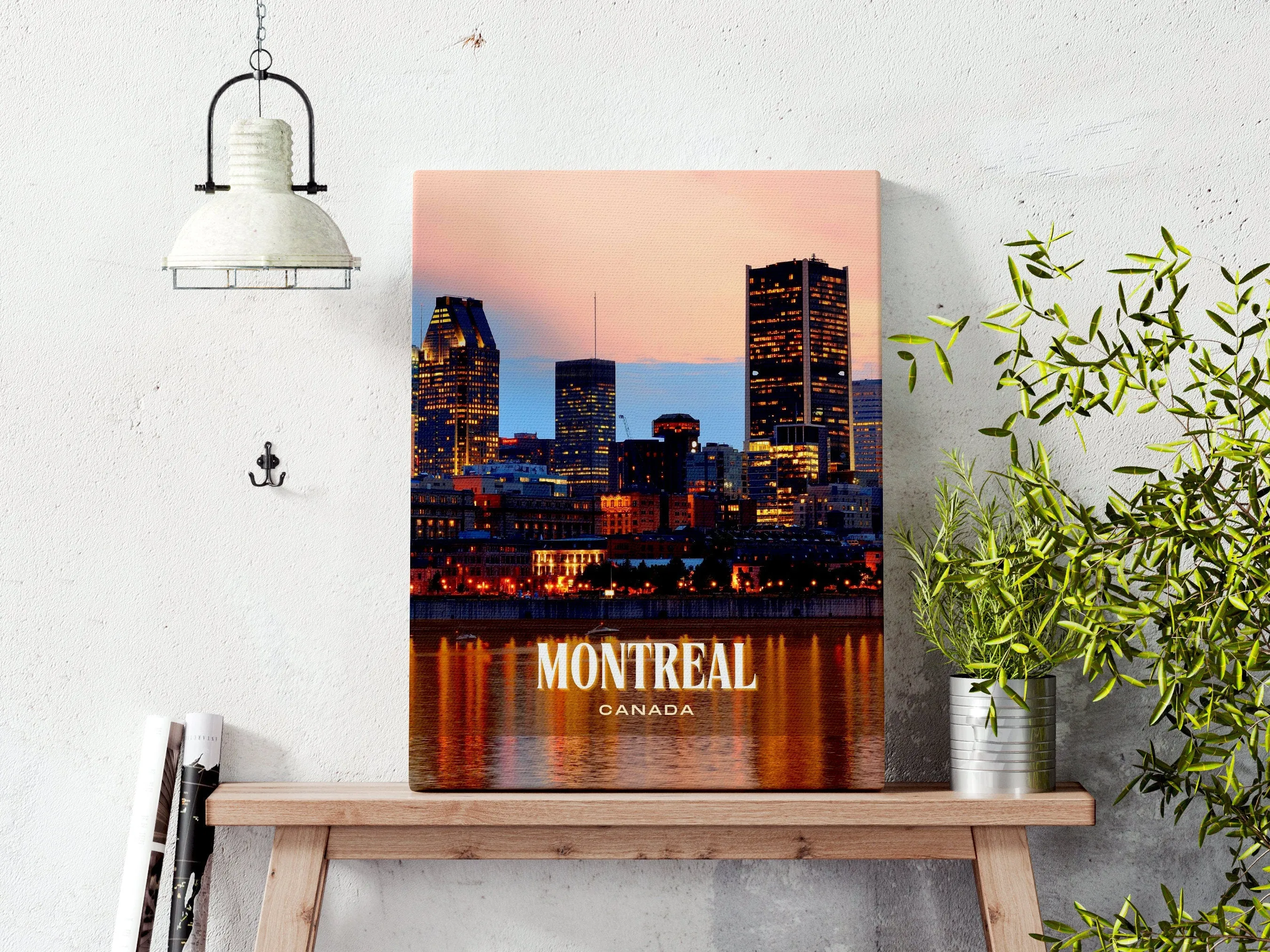 Montreal Retro Wall Art, Canada