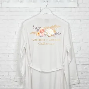 Mother Of The Groom Pampas Floral Wedding Dressing Gown