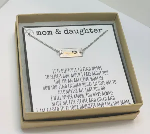 Mother&#39;s Day SALE, Mother&#39;s Day special gift, Mother&#39;s Day gift from daughter or son, Gifts for mom, Mom necklace, Mother&#39;s Day card
