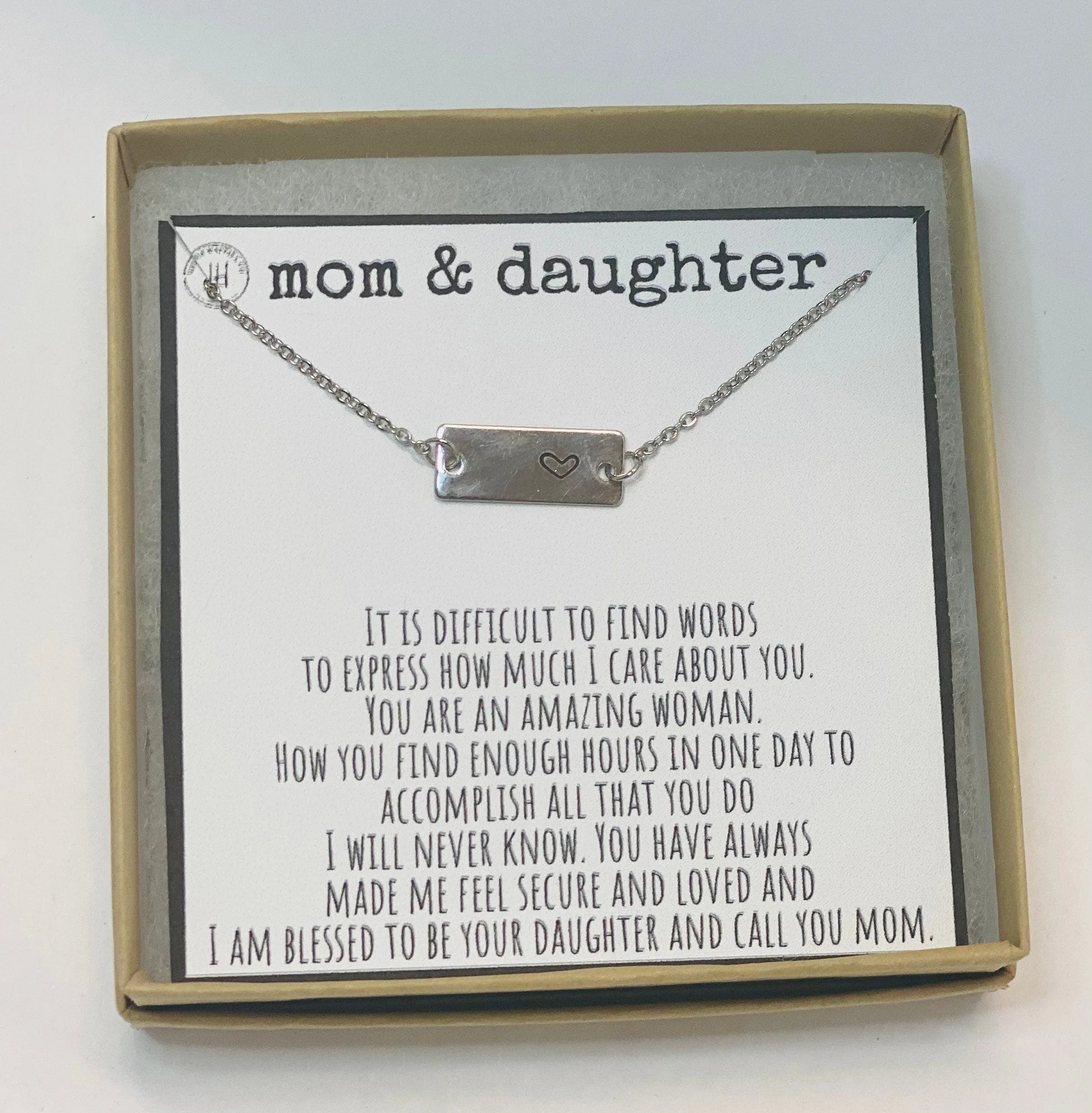 Mother&#39;s Day SALE, Mother&#39;s Day special gift, Mother&#39;s Day gift from daughter or son, Gifts for mom, Mom necklace, Mother&#39;s Day card
