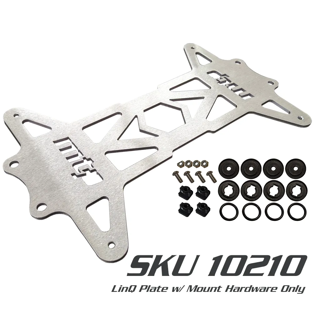 MTNTK Gen2 LinQ Adapter Plate NATURAL ALUMINUM