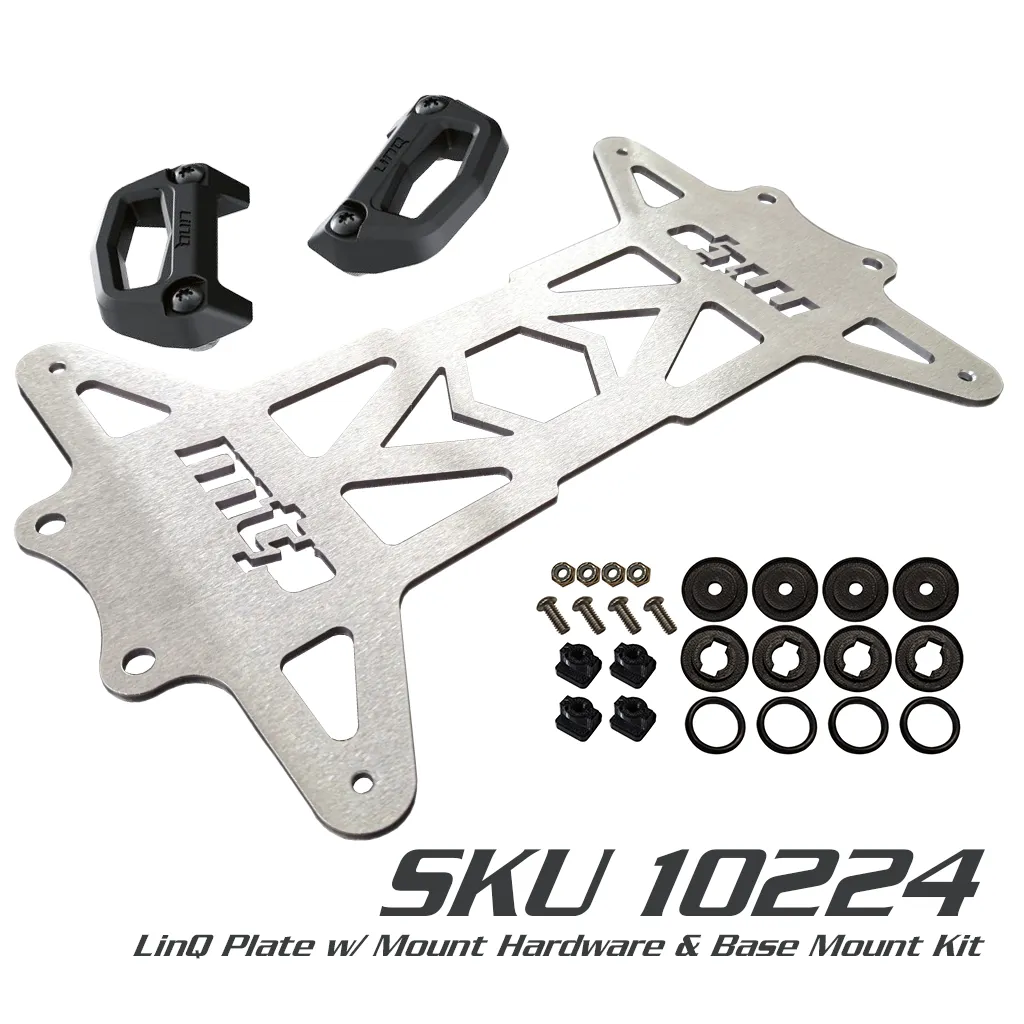 MTNTK Gen2 LinQ Adapter Plate NATURAL ALUMINUM