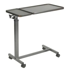 Multi-Purpose Tilt-Top Split Overbed Table - 1 Each