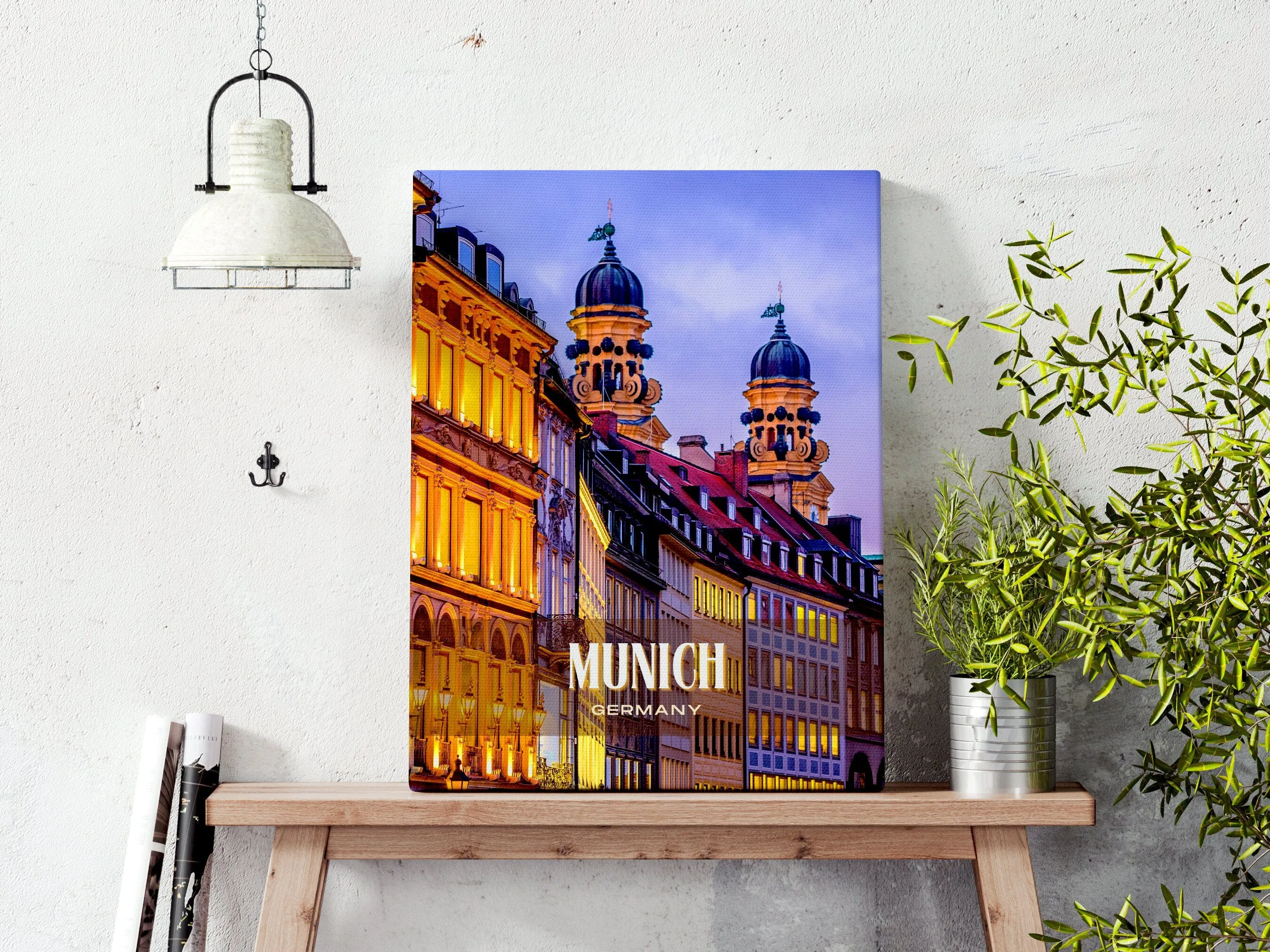 Munich Retro Wall Art, Germany
