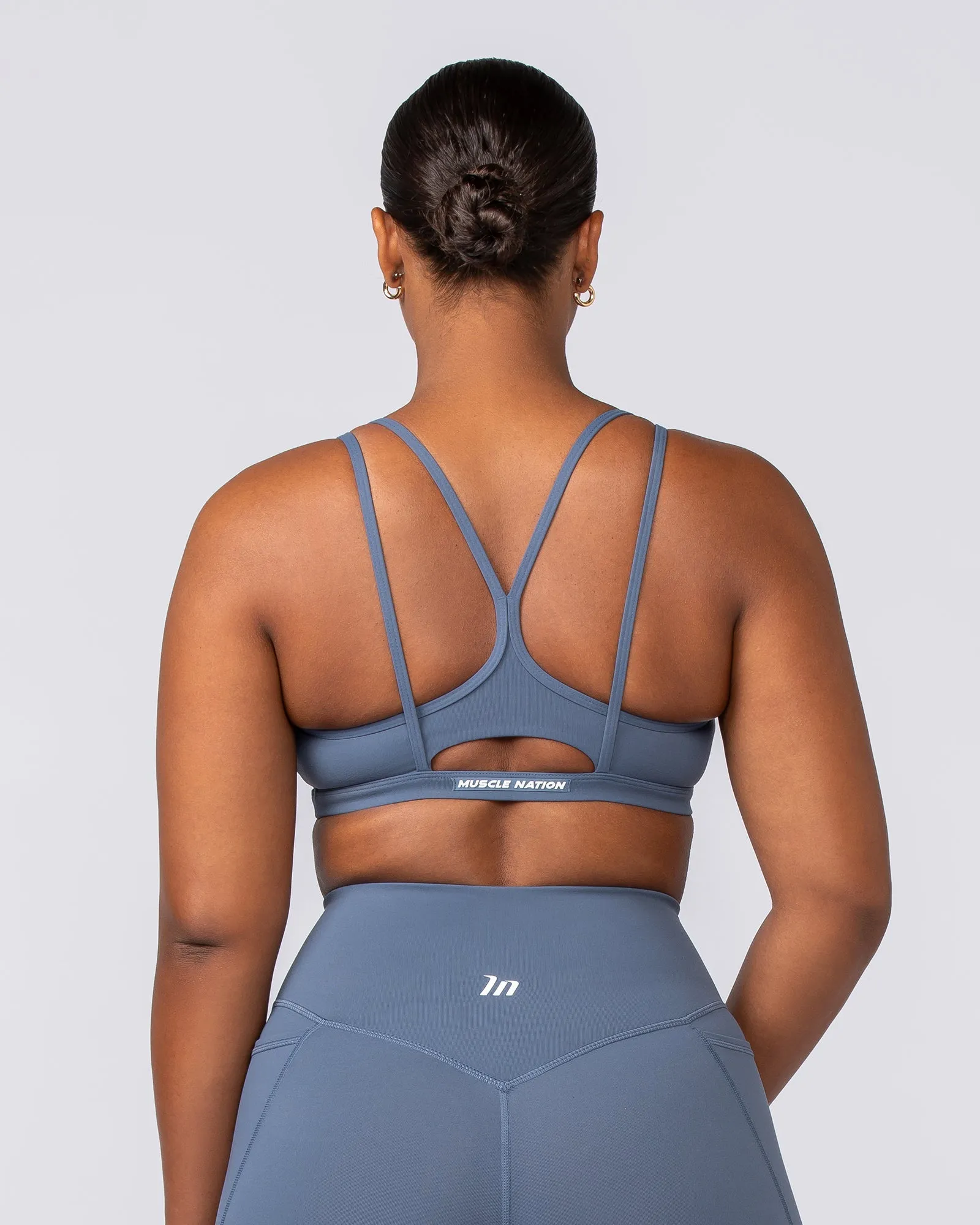 Muscle Nation | Pace It Bra - Arctic