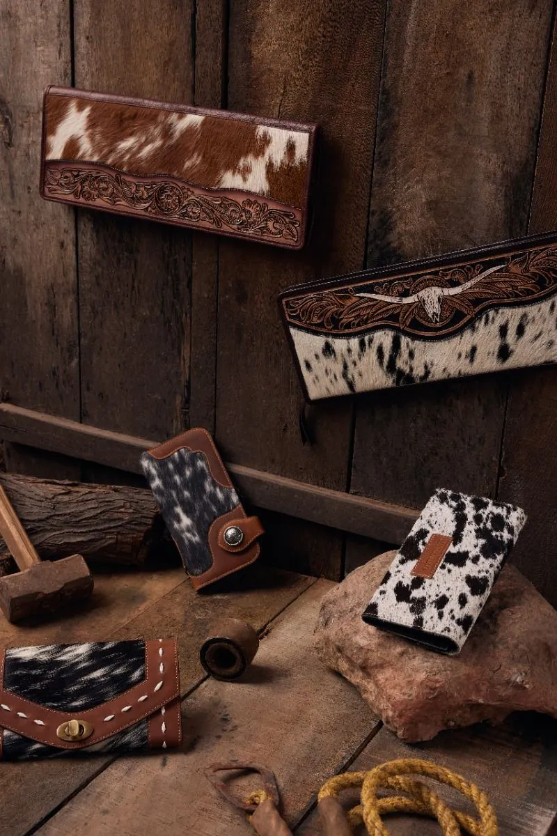 Myra Spirit of the Herd Hand Tooled Jewelry Box Case
