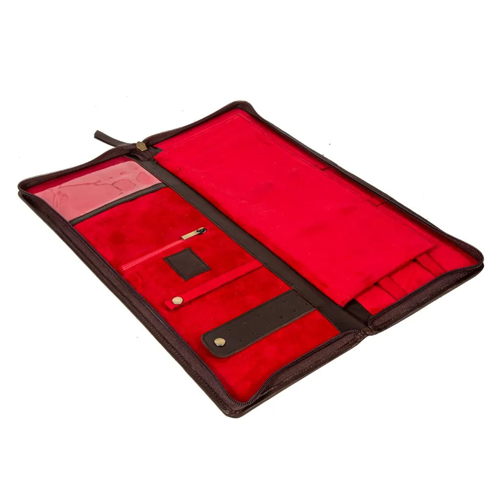 Myra Spirit of the Herd Hand Tooled Jewelry Box Case