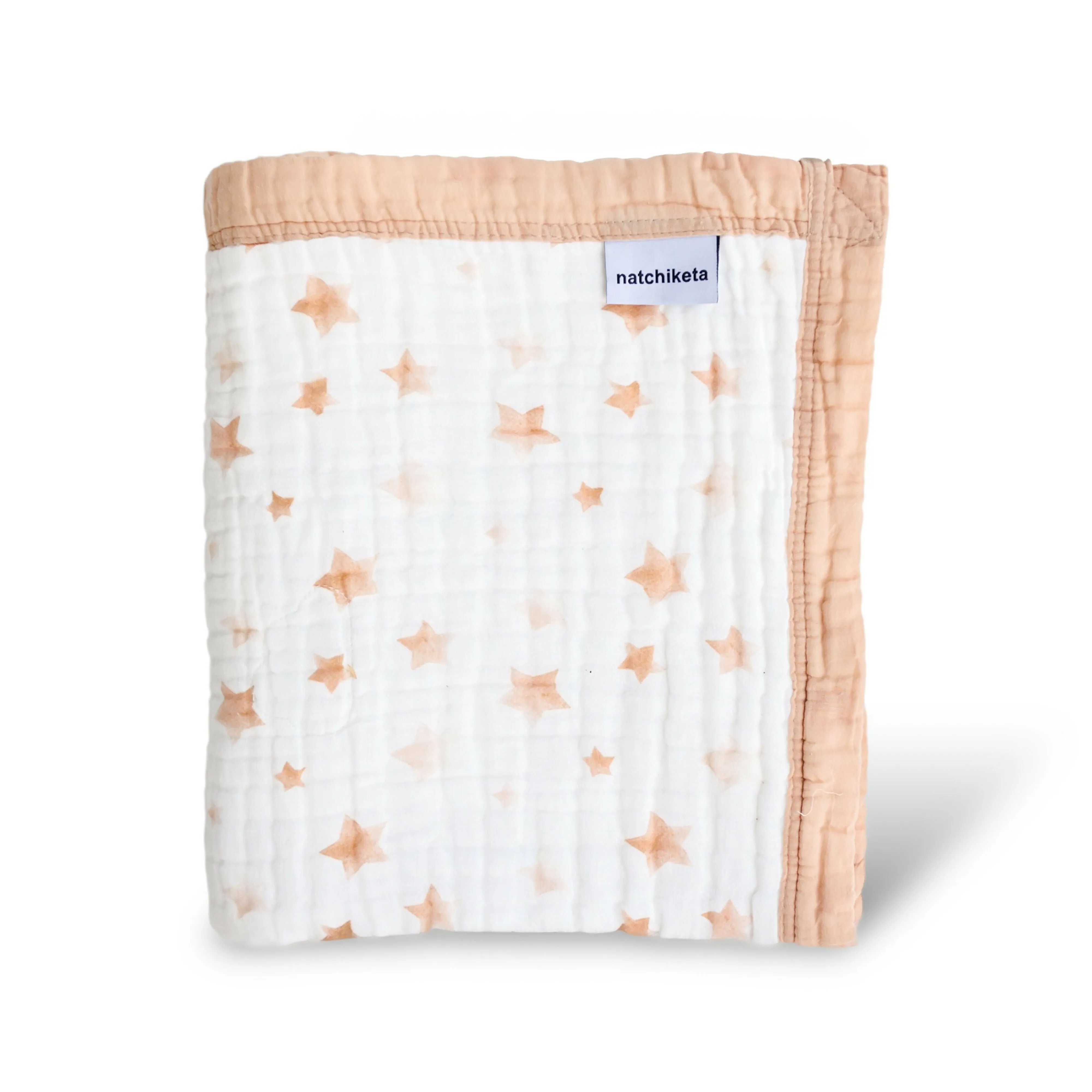 Natchiketa 10 Layer Organic Cotton Muslin Baby Blanket and Toddler Quilt