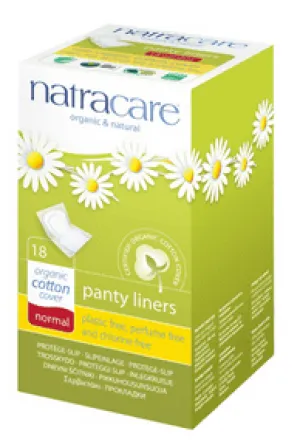 Natracare Organic Cotton Panty Liners - Normal (18 Liners)