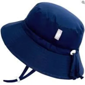 Navy Aqua Dry Bucket Hat