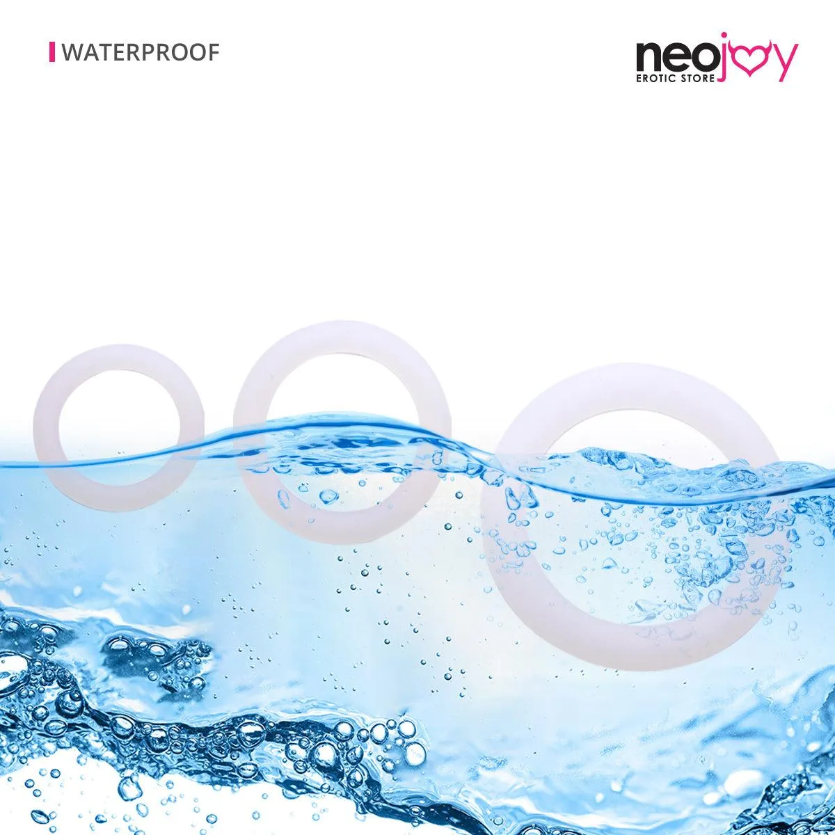 Neojoy 3-pack Cock Rings (Large)